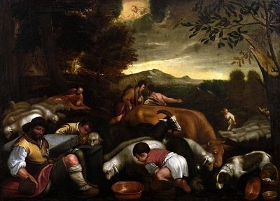 Jacopo Bassano, Escuela - Imagen 3
