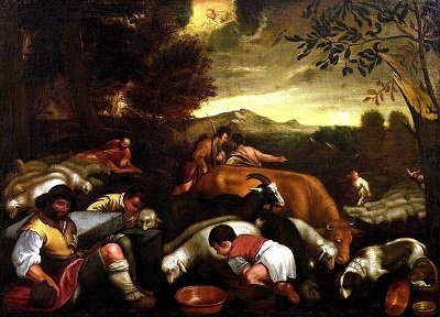 Jacopo Bassano, Escuela